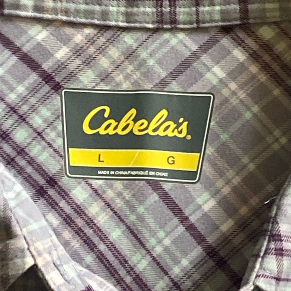Cabela’s button up shirt - Picture 3 of 7